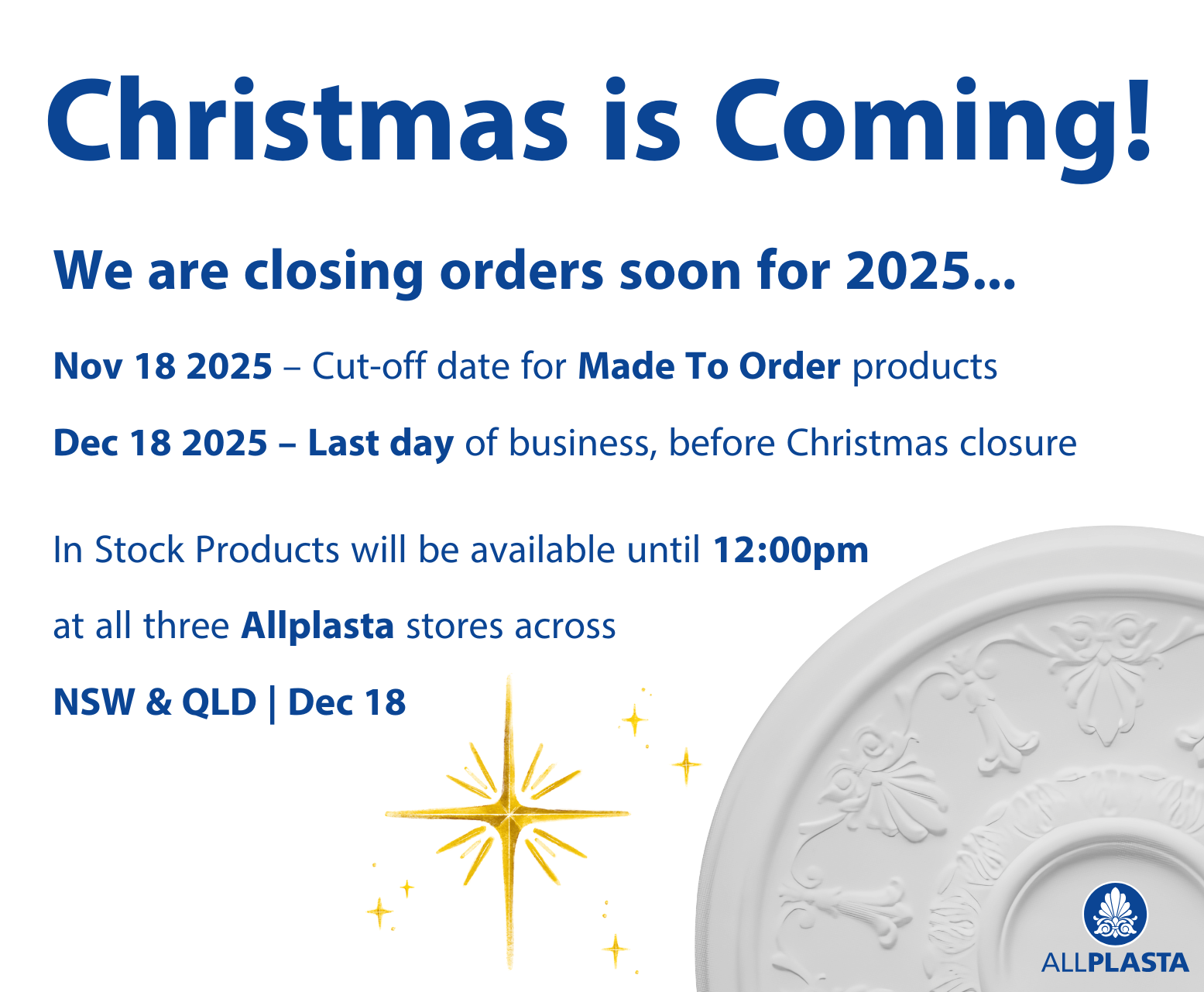 Christmas is Coming!