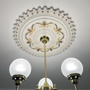 A beautiful hand-painted ceiling rose by our customer, Scott.

Details like this bring out the intricacy and ornate craftsmanship our plaster ceiling roses ✨

#handpainted #ceilingrose #ceilingdesign #allplasta #inspiration