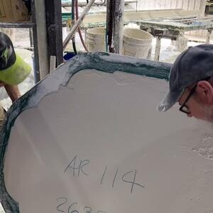 ✨Art Deco excellence✨

Our AR114 ceiling rose freshly made for a stunning project. Find this made to order item on our website via the 🔗 in bio

#allplasta #ceilingrose #artdeco #artdecostyle #decorativeplaster #plastering #madetoorder #handmade #geometricart #plasterart #interiordesign #ceilingcentre