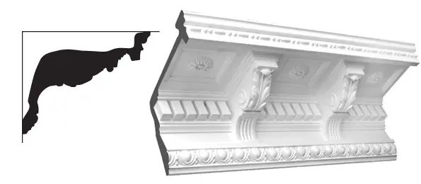 Decorative Cornice A146